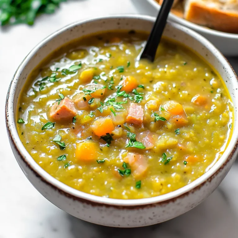 Instant Pot Split Pea Soup Recipe
