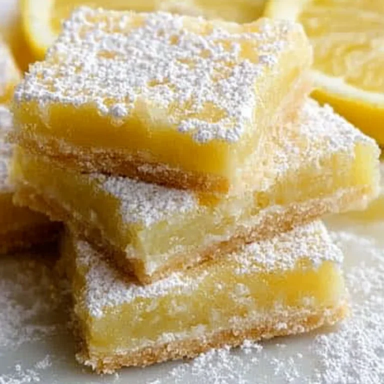 Lemon Bars With Shortbread Crust Recipe