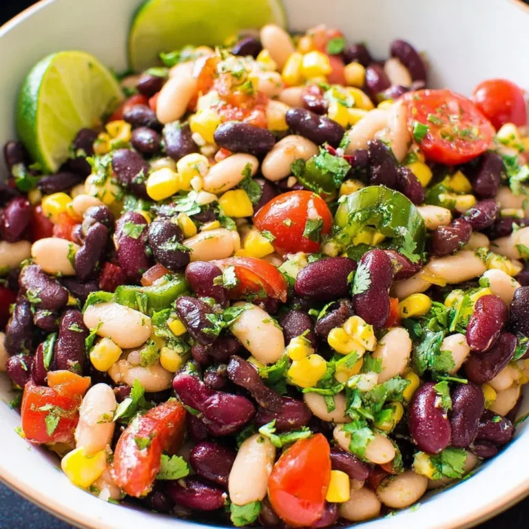 15 Minute Mexican Bean Salad Recipe