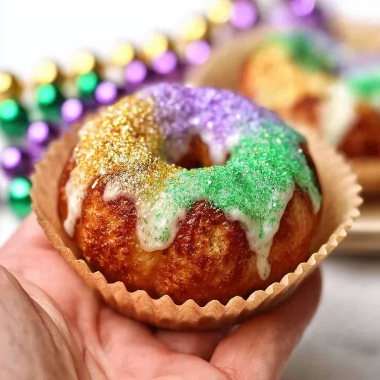 Mini King Cakes Recipe