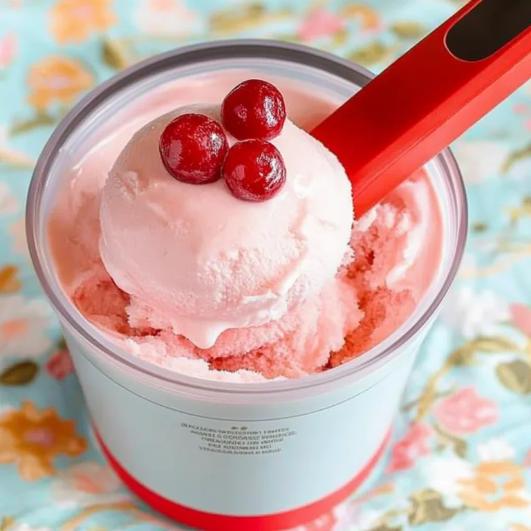 Ninja Creami Shirley Temple Ice Cream Recipe