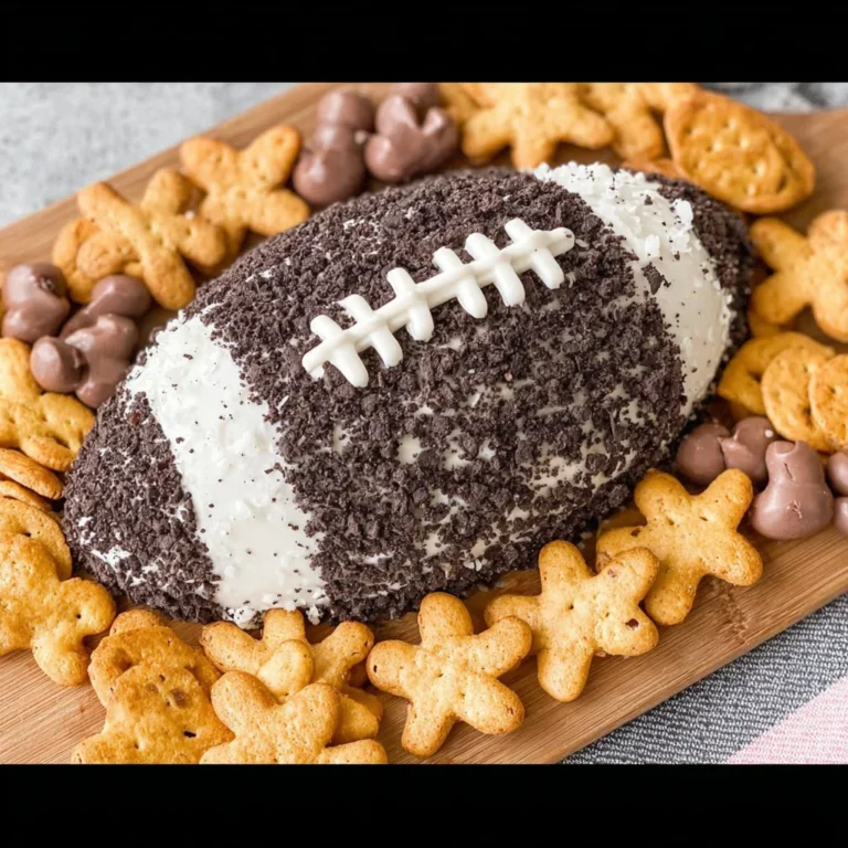 Oreo Cream Cheese Football Dip Recipe