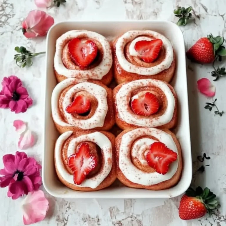 Vegan Strawberry Sweet Rolls Recipe