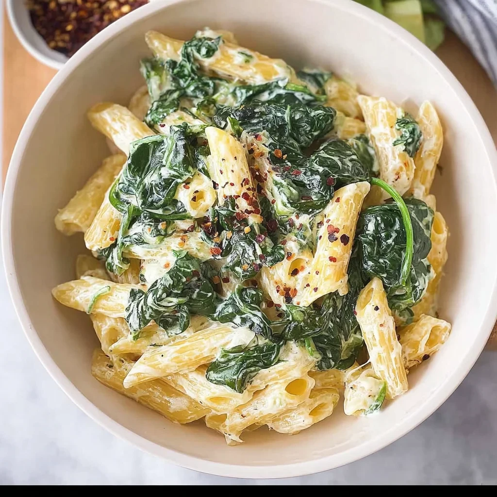 Quick Spinach Pasta image-3
