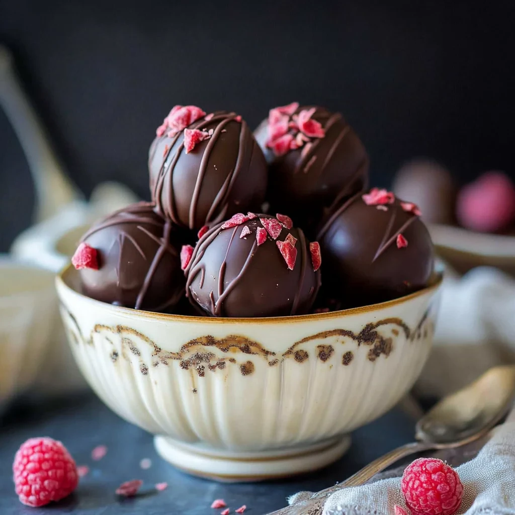 Raspberry Chocolate Truffle Recipe image-3