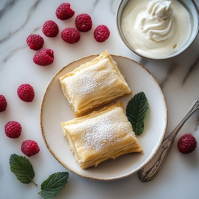 Raspberry Mille-Feuille Cookies Recipe