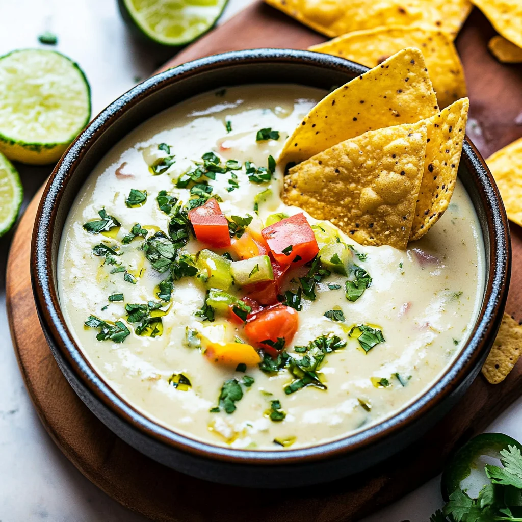Recipe Title: Salsa Verde Queso Dip image-2