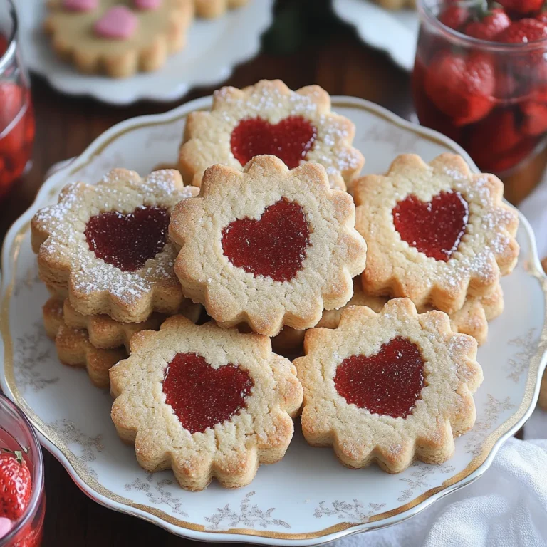 Soft and Sweet Linzer Cookies Recipe