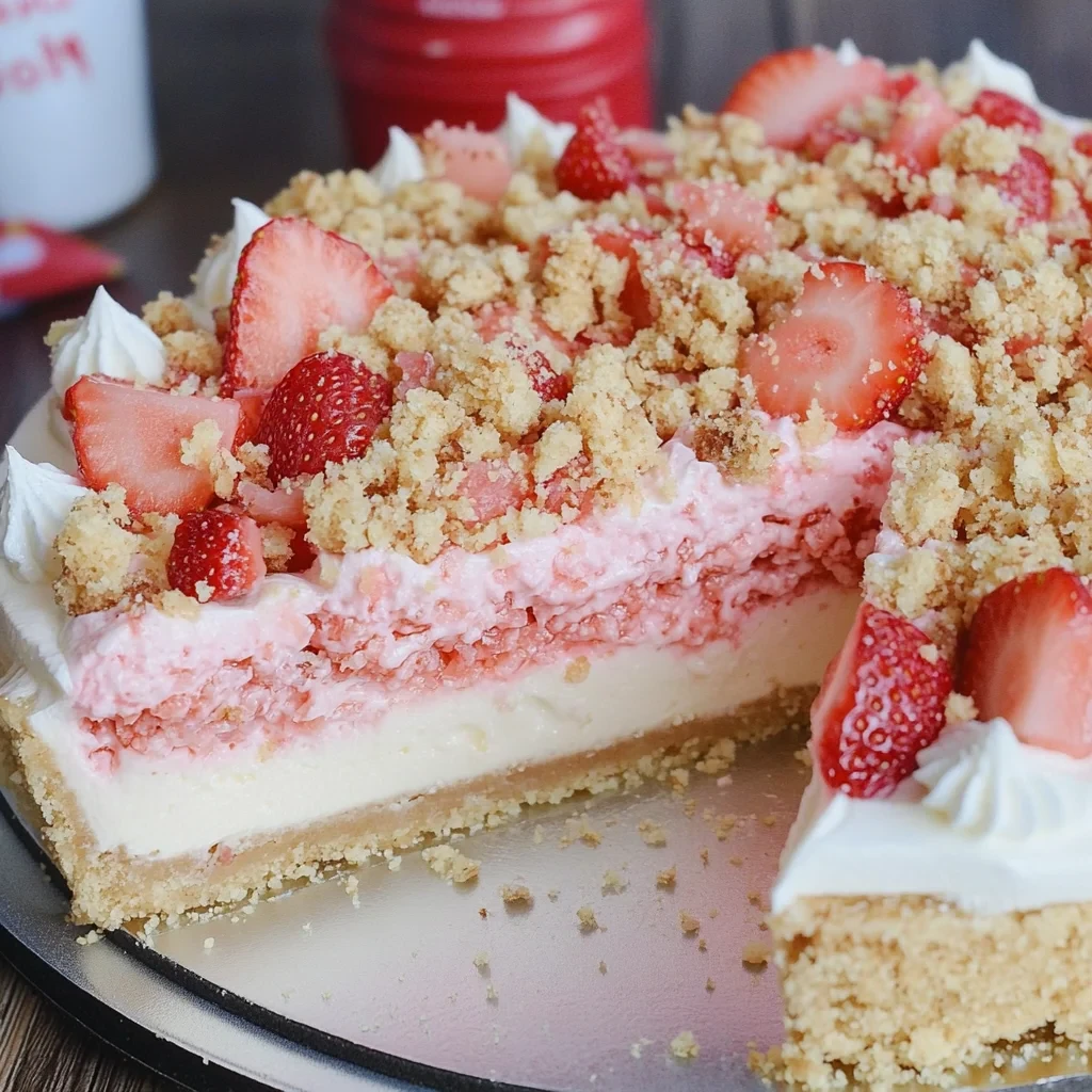 Strawberry Crunch Cheesecake image-3