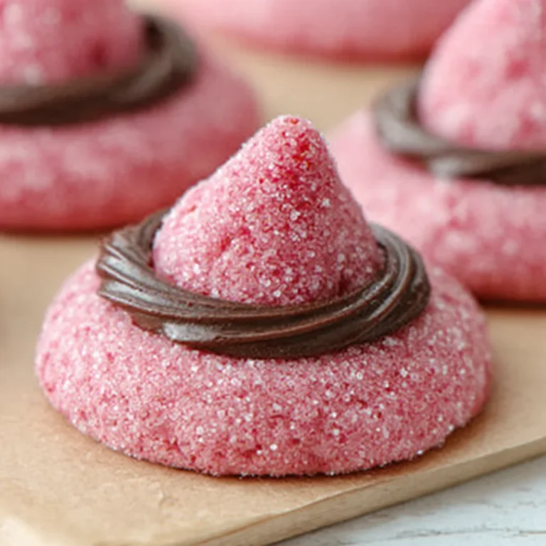 Strawberry Kiss Cookies Recipe