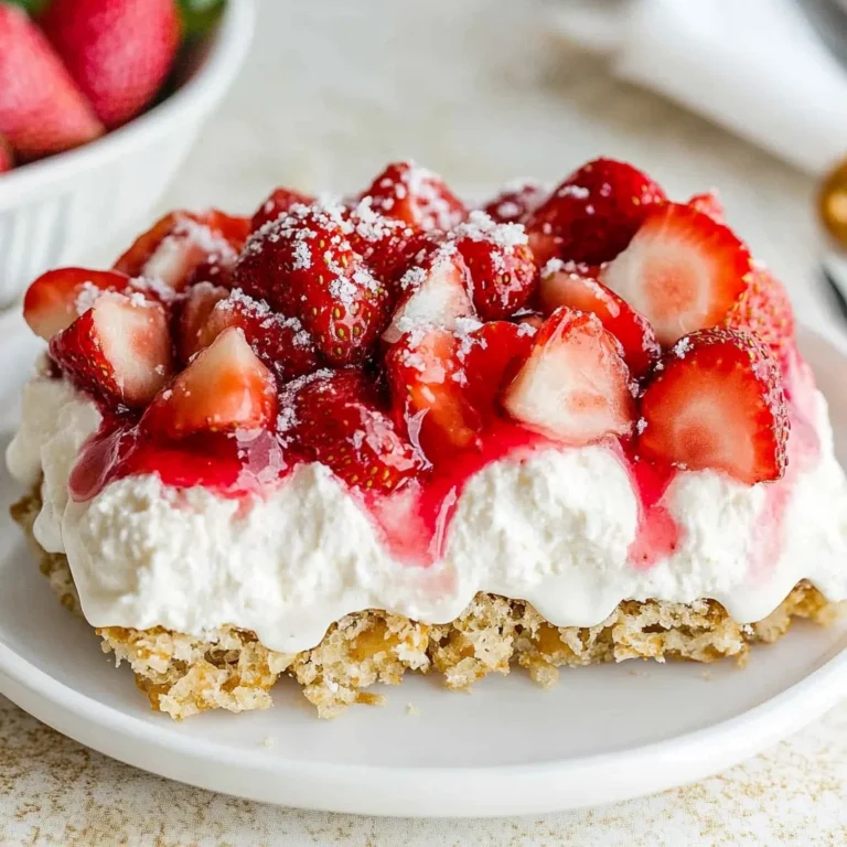 Strawberry Pretzel Salad Recipe