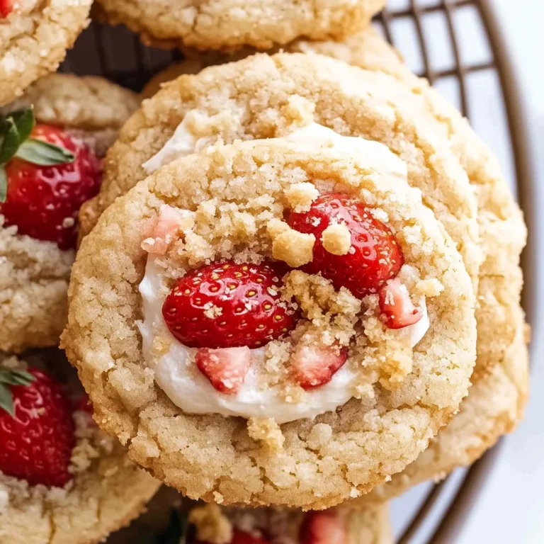 Strawberry Shortcake Cookies Recipe