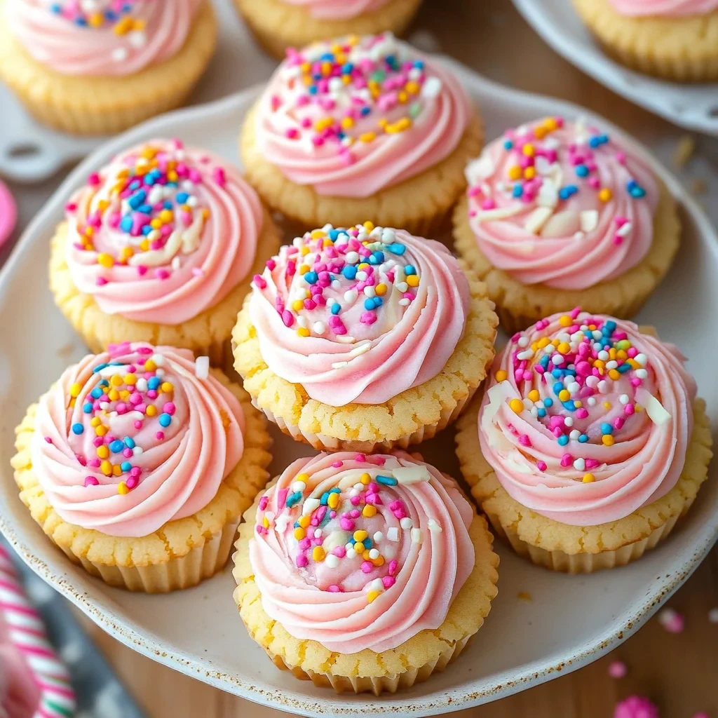 Sugar Cookie Cups with Cream Cheese Buttercream Frosting or Sugar Cookie Cups image-3