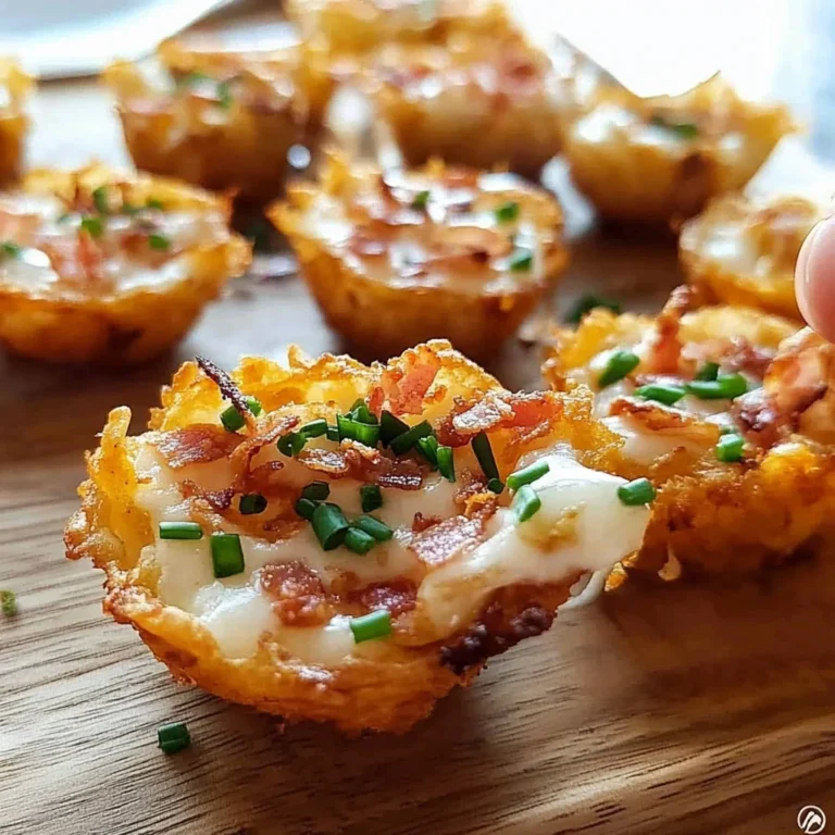 Tater Tot Appetizer Cups Recipe