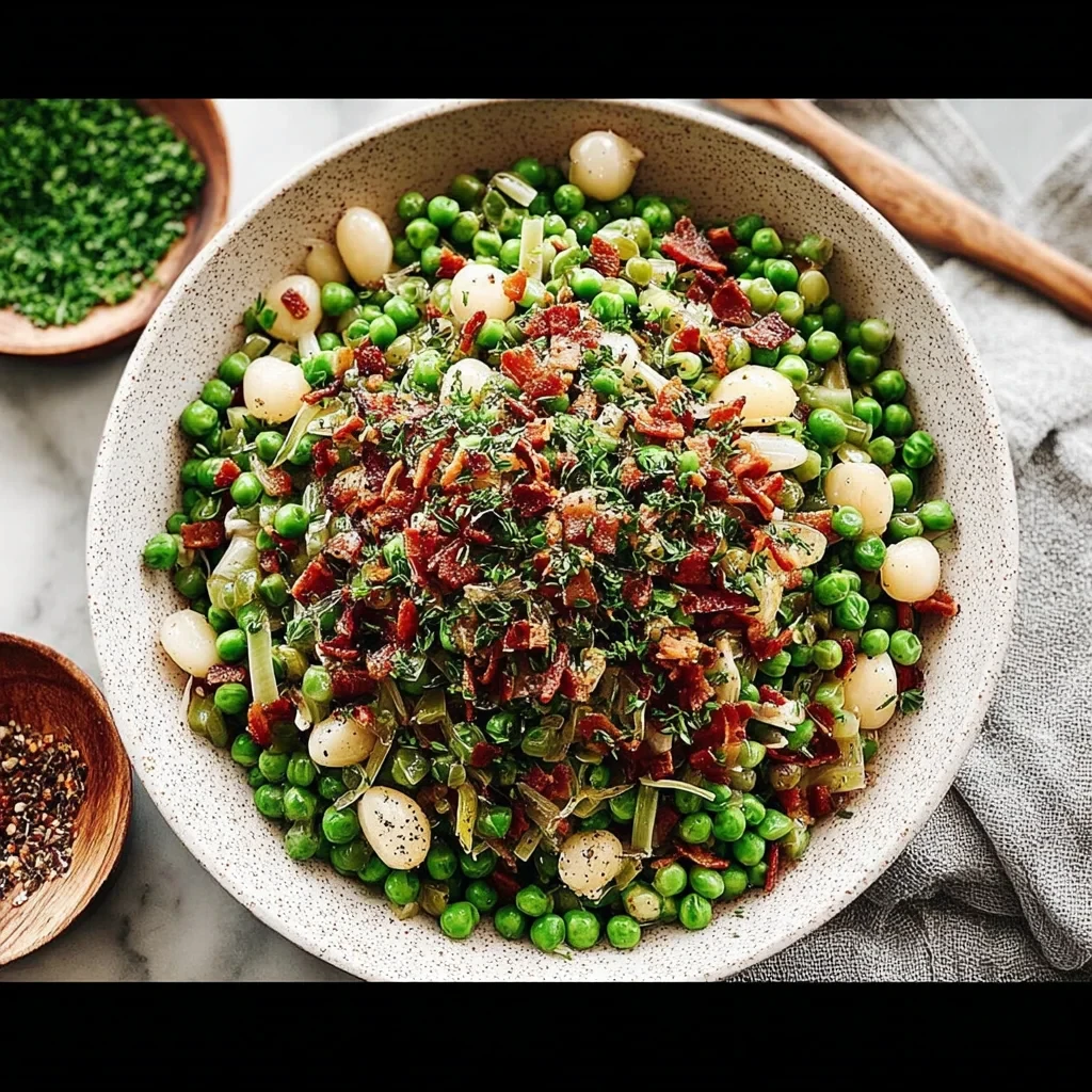 Thanksgiving Peas Side Dish - Downshiftology image-3