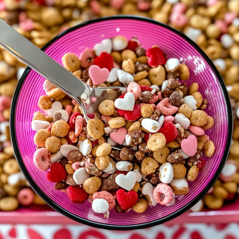 Valentine Sweet and Salty Snack Mix Recipe