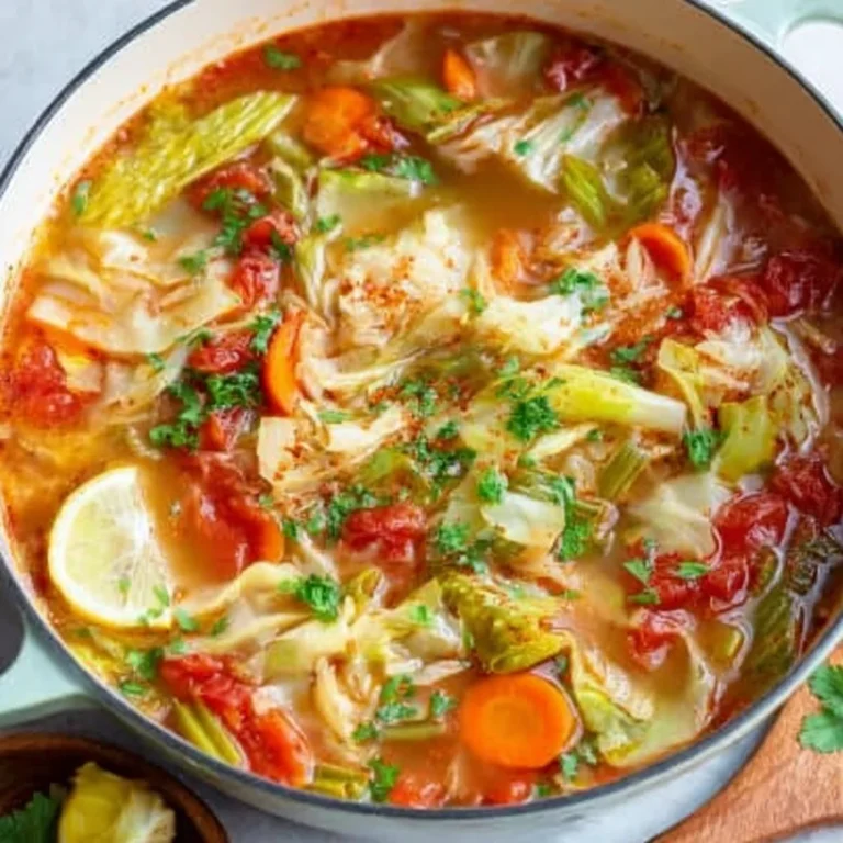 Vegetable Cabbage Soup Recipe