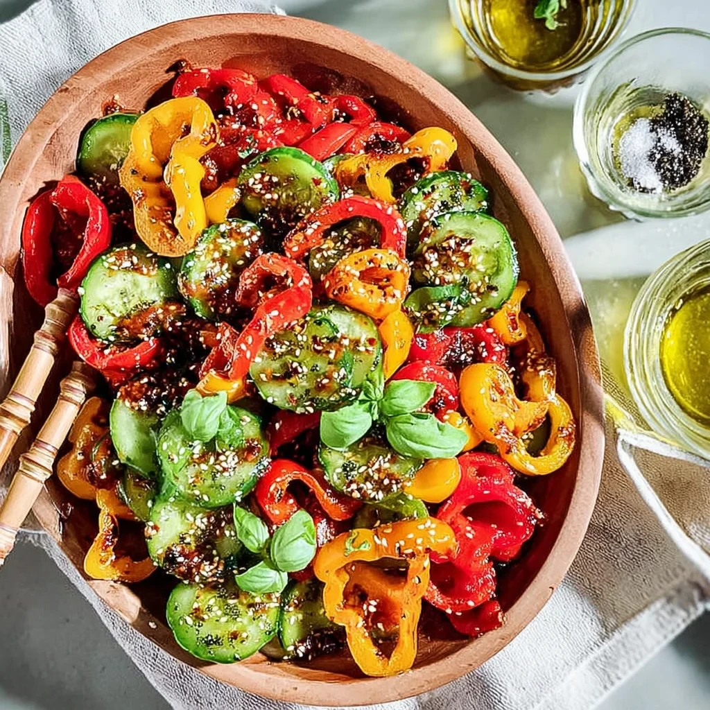 Viral Sweet Pepper Salad image-3