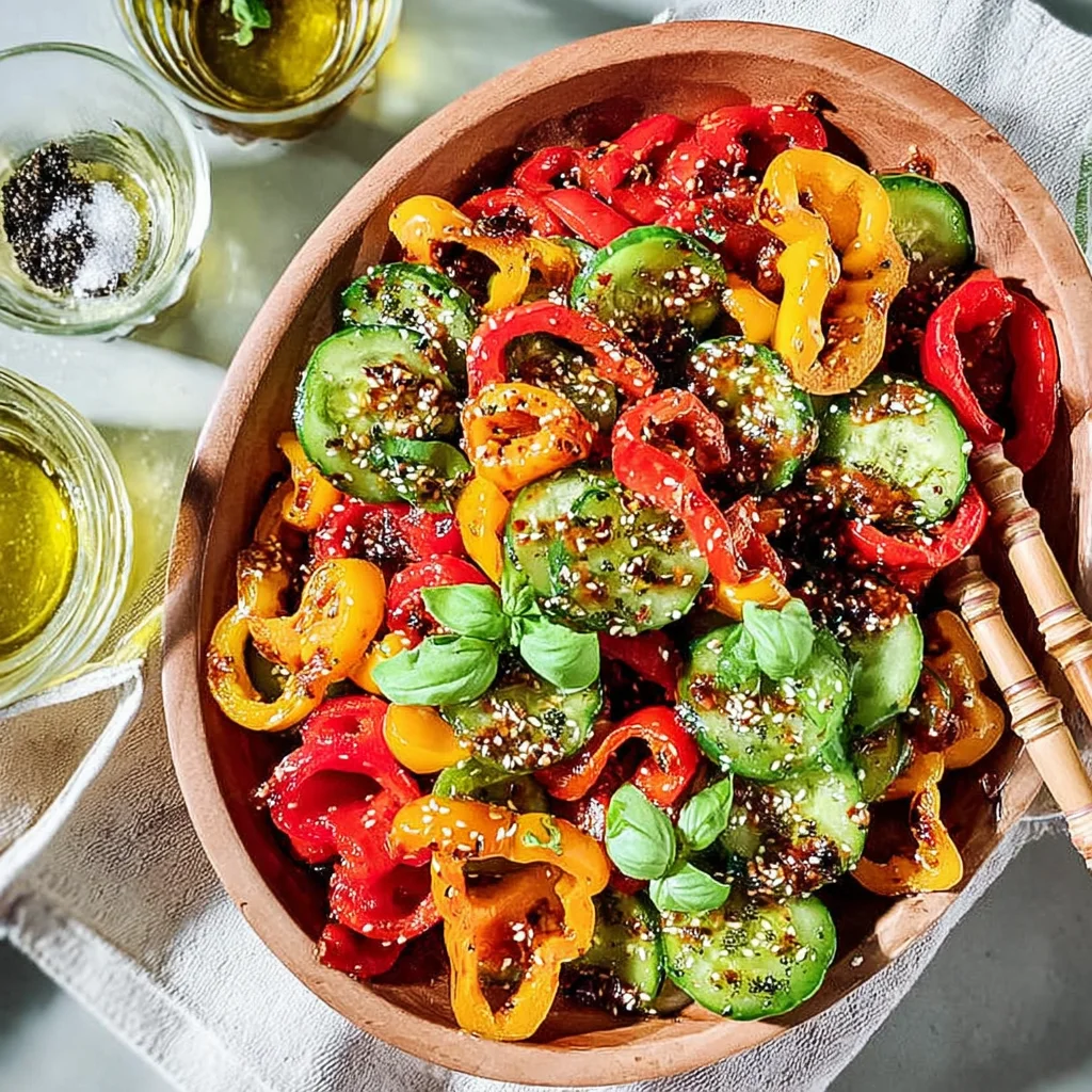 Viral Sweet Pepper Salad image-2