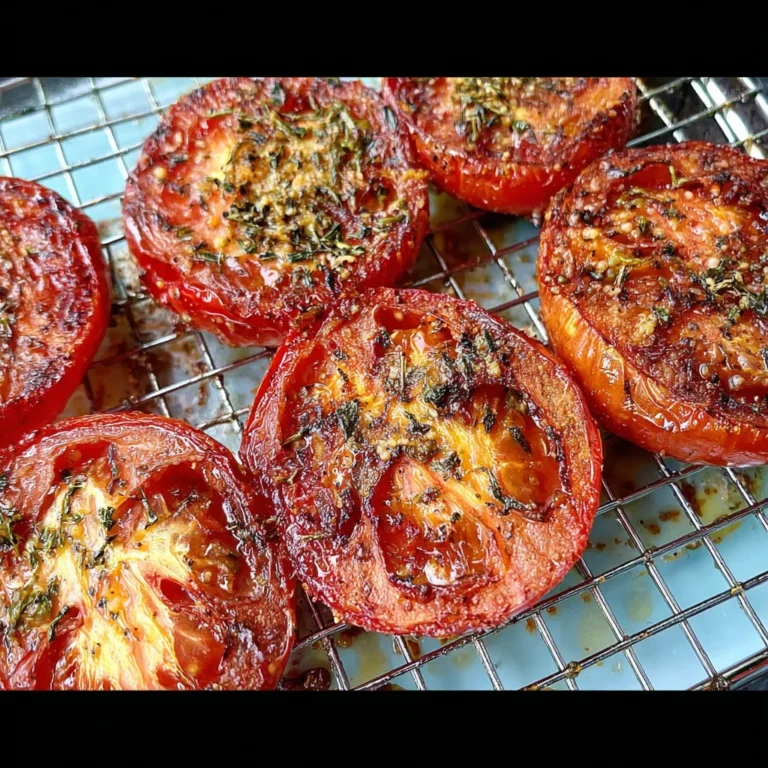 Air Fryer Roasted Roma Tomatoes Recipe