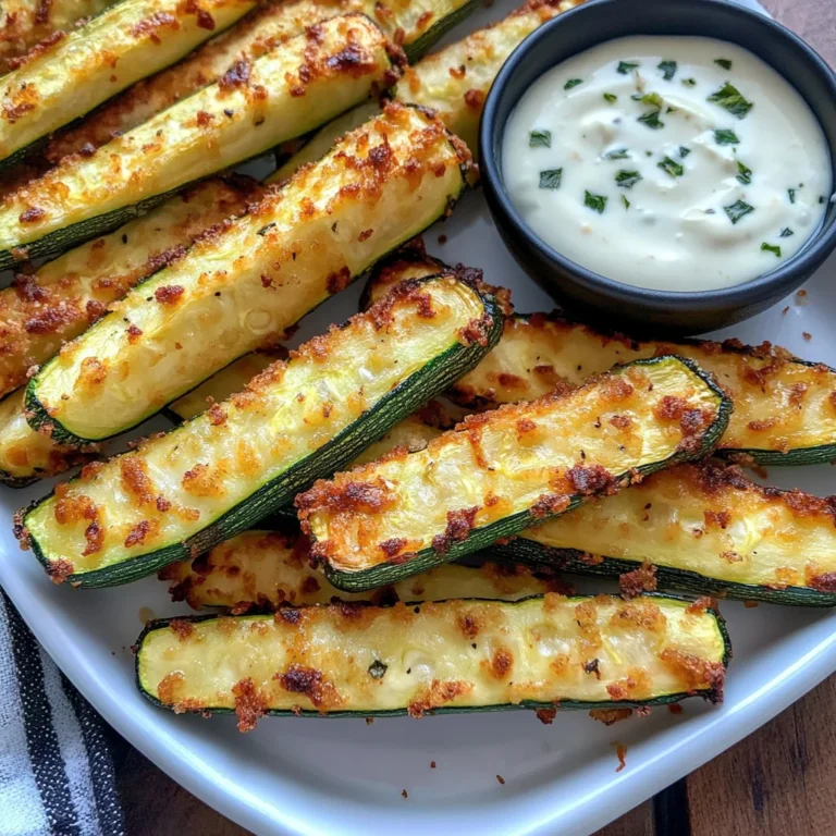 Keto & Gluten Free Zucchini Fries Recipe