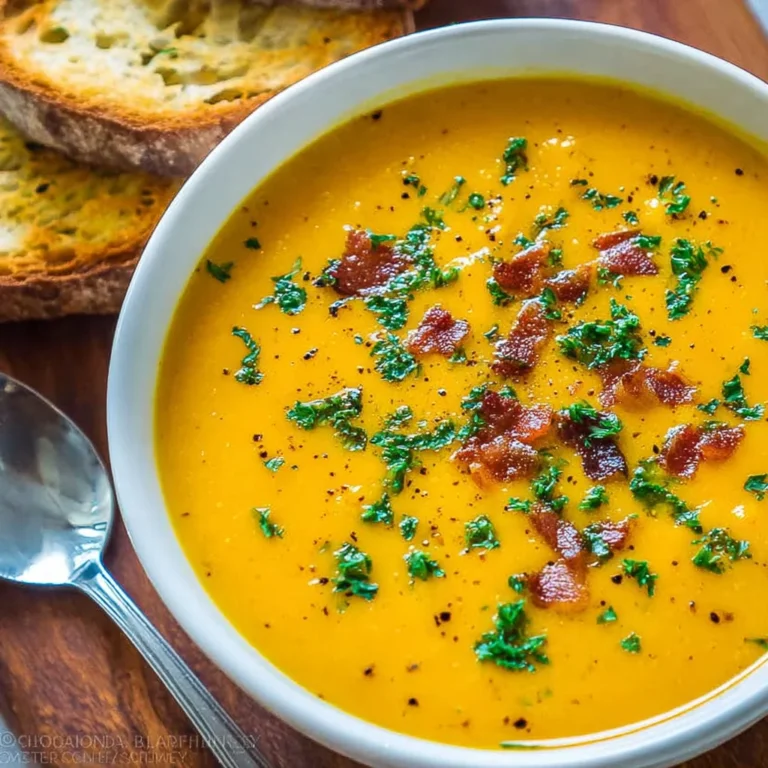 Creamy Carrot Soup Recipe