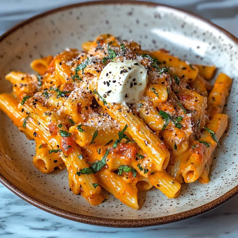 Creamy Tomato Garlic Pasta Recipe