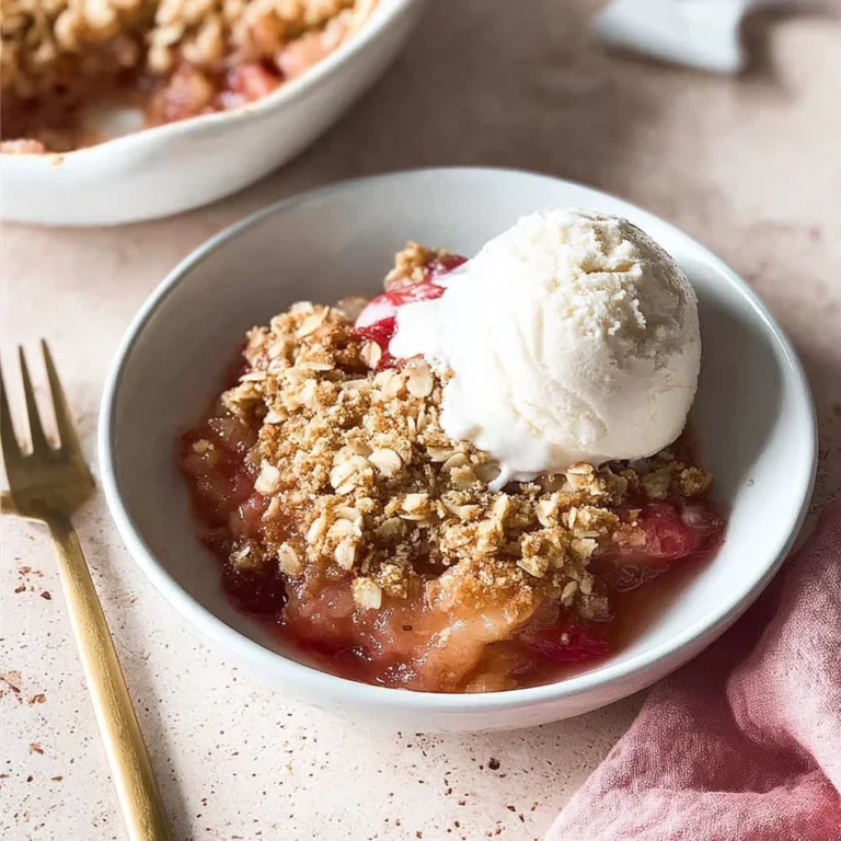 Gluten-Free Rhubarb Crisp Recipe Easy