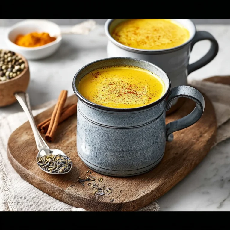 Golden Milk (Turmeric Milk) Recipe