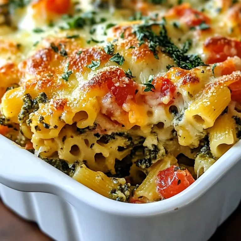 Tasty Mediterranean Vegetable Pasta Bake Recipe
