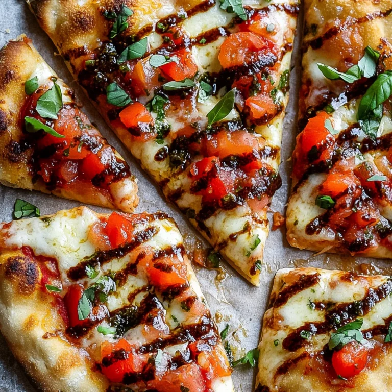 Bruschetta Pizza Recipe
