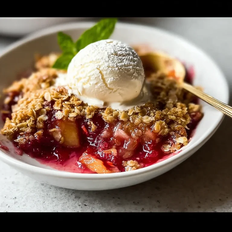 Rhubarb Crisp Recipe