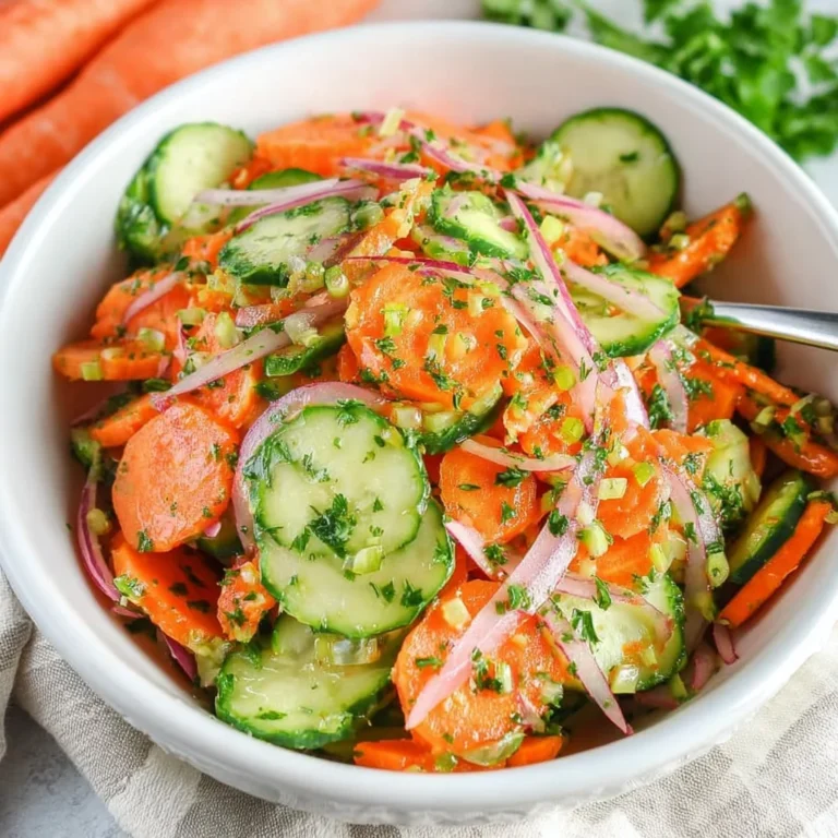 Cucumber Carrot Salad Recipe