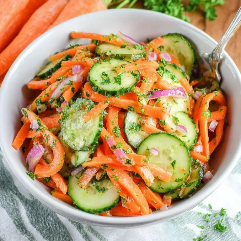 Cucumber Carrot Salad Recipe