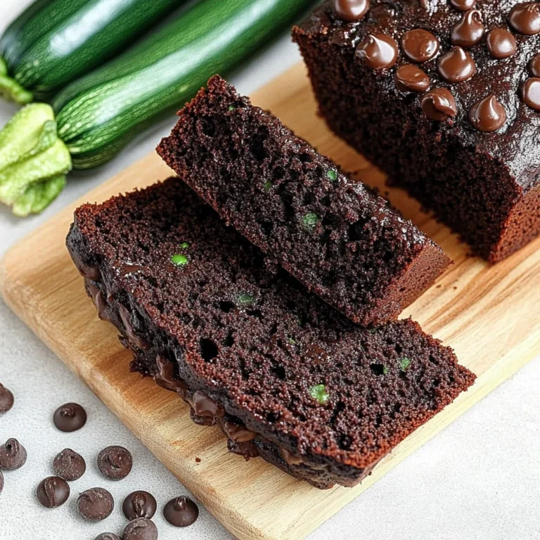 Chocolate Zucchini Bread Recipe
