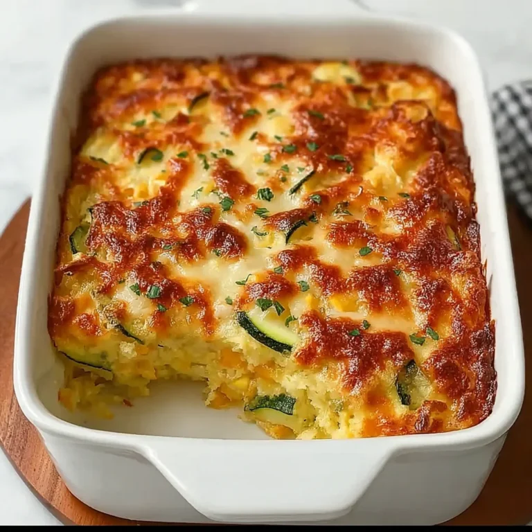 Savory Garden Zucchini Casserole Recipe