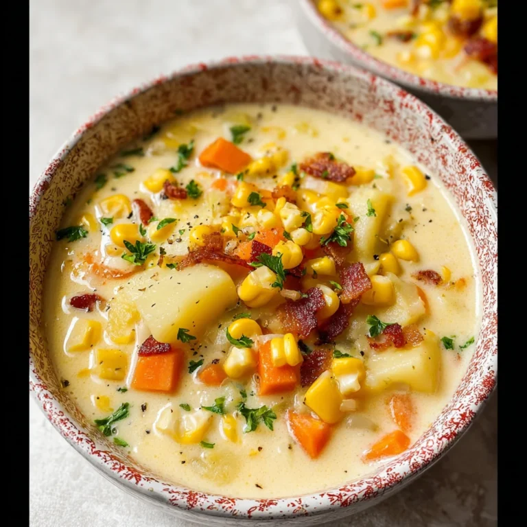 Creamy Corn Chowder Recipe