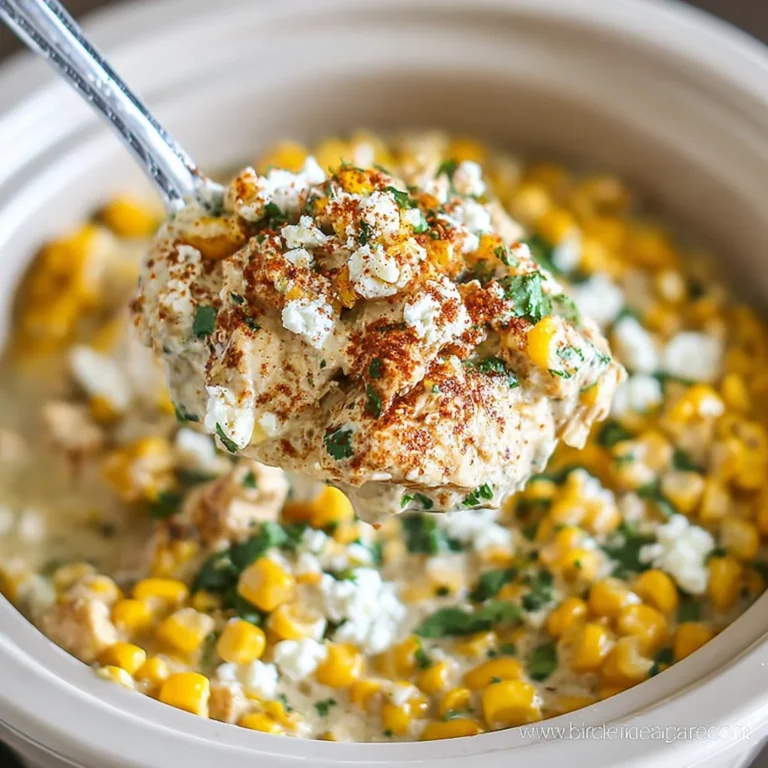 Crockpot Mexican Street Corn Chicken Recipe