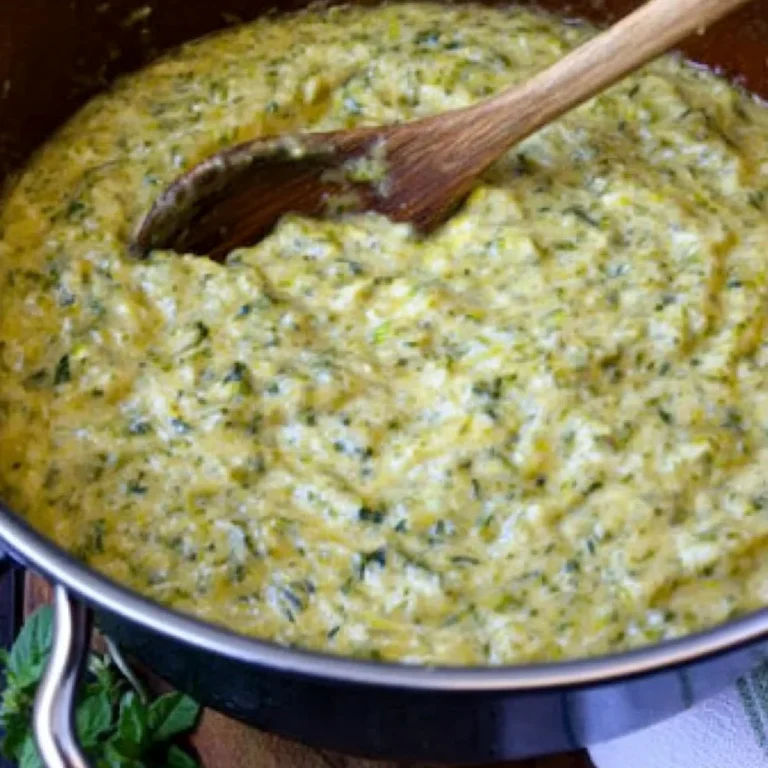 Creamy Zucchini Sauce Recipe