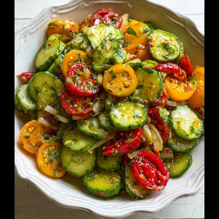 Zesty Cucumber Salad Recipe Easy