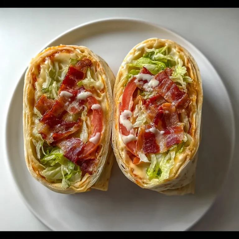 Zesty BLT Wraps with Chipotle Mayo Recipe