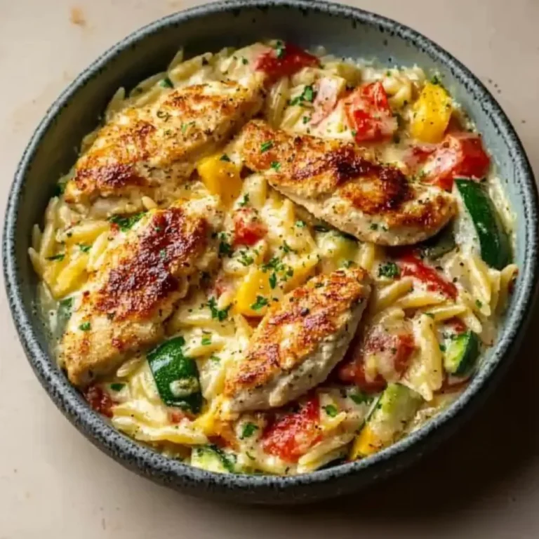 Mouthwatering Boursin Orzo Bake Recipe