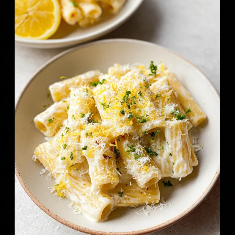 Creamy Lemon Pasta Recipe