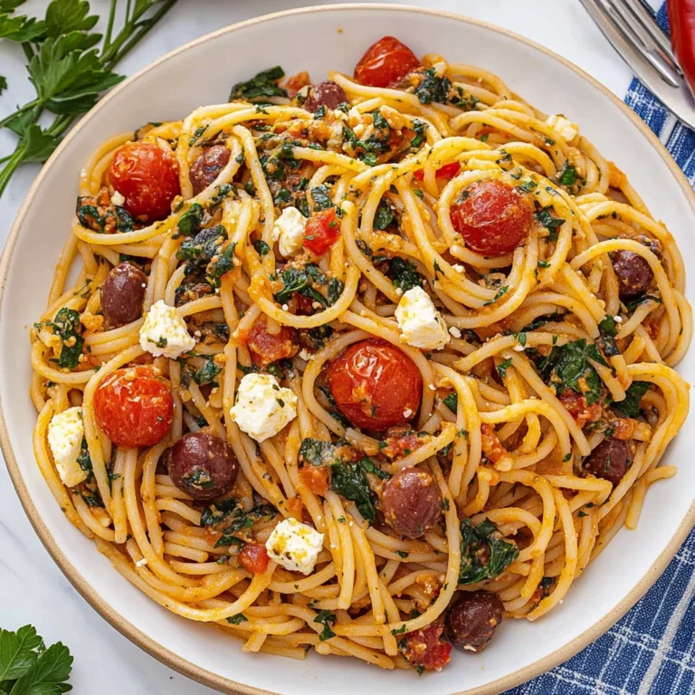 Greek Spaghetti Recipe