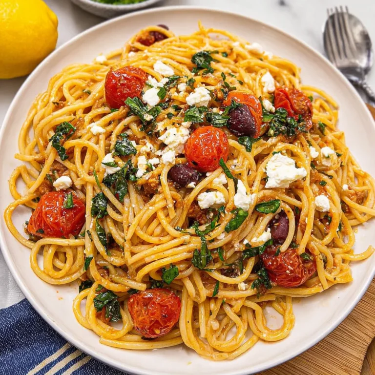 Greek Spaghetti Recipe