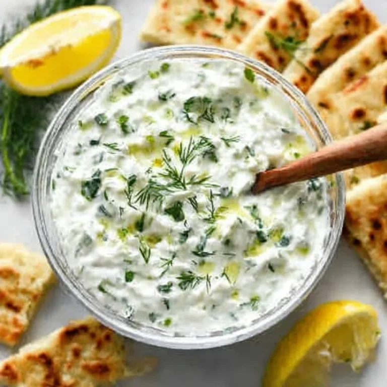 Easy 10 Minute Healthy Tzatziki Sauce Recipe