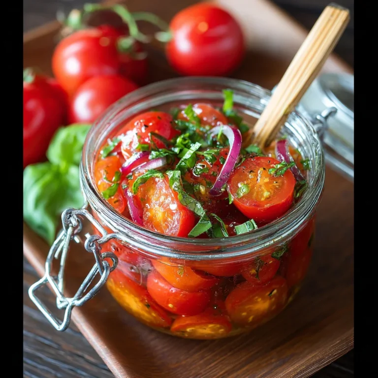 Marinated Cherry Tomatoes Recipe