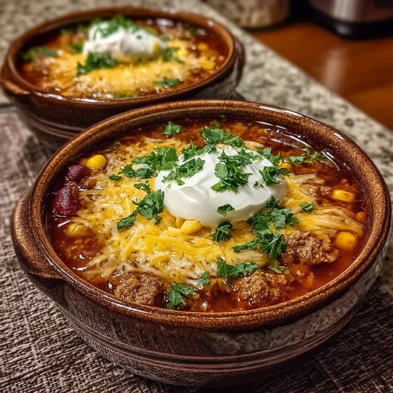 Tasty Meatless Taco Soup Recipe Easy