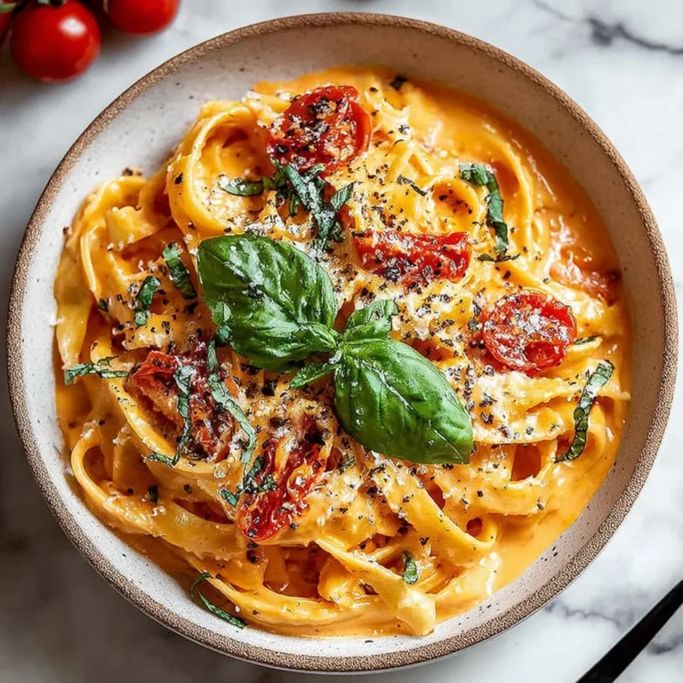 Easy One Pot Creamy Tomato Pasta Recipe