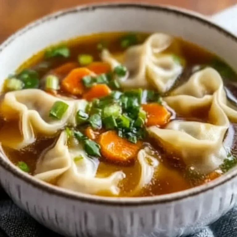 Potsticker Soup Recipe